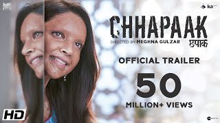 Chhapaak  Official Trailer  Deepika Padukone  Vikrant Massey  Meghna Gulzar  10 January 2020 [upl. by Griffiths]