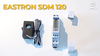 Eastron SDM 120 Eenfasemeteraansluitingen NL [upl. by Yeltnerb]