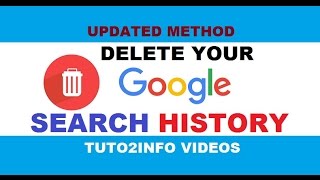 How to Delete Your All Google Search History Permanently  UPDATED 2017 [upl. by Meggie]