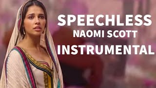 Naomi Scott  Speechless Instrumental from quotAladdinquot Soundtrack [upl. by Eocsor936]