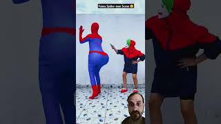 Funny Spiderman Scene 😊 shorts viral trending spiderman [upl. by Anelaf]