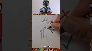 Drawing A Hand😍😍 shortsfeed shorts trending ytshorts [upl. by Cade]