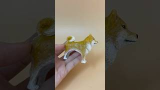 Remake Shiba Inu clay sculpture shiba [upl. by Otha]