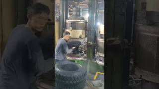 Industrial tire manufacturing factory record shocking moments from mold to finished product [upl. by Norramic460]