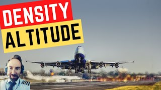 Density Altitude Explained  Definition Aircraft performance implications and how to calculate it [upl. by Jamesy]