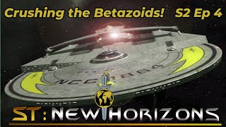 Attacking the BetazoidsStar trek new horizonsStellaris [upl. by Leima]