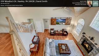 209 Woodloch Dr Hawley PA 18428  David Smith [upl. by Idnal368]