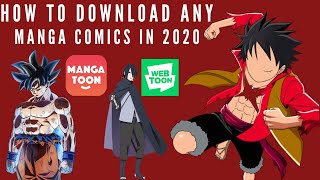 How To Download Any Manga Comics on Android in 2020 [upl. by Ayala]