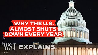 Why the Threat of Government Shutdowns Keeps Happening  WSJ [upl. by Osithe537]