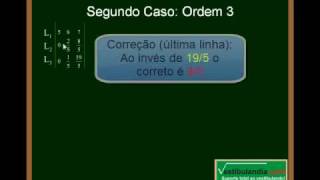 Matemática  Aula 20  Determinantes  Parte 13 [upl. by Mij]