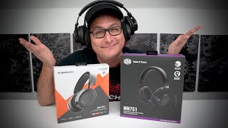 SteelSeries Arctis 3 2019 VS Cooler Master MH751 Gaming Headset [upl. by Eblehs]