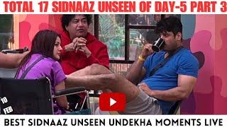 Day 5Part 3 Total 17 SidNaaz Unseen Undekha Moments 💟 Amazing SidNaaz Fans Insta Live🤩 [upl. by Netaf853]