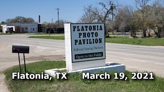 Flatonia Railfan Viewing Platform  Flatonia Texas [upl. by Agnimod]