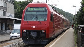 SZU  Sihltal  Zürich  Uetliberg Bahn  Locomotives Re 456 551  552 [upl. by Bathelda]