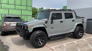 2007 Hummer H2 SUT  Destroyer Gray Edition with Black Ops package [upl. by Danila845]