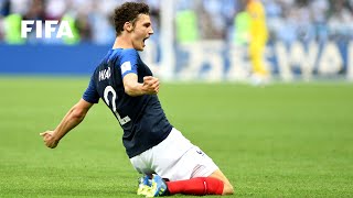 Benjamin Pavard goal vs Argentina  ALL THE ANGLES  2018 FIFA World Cup [upl. by Breech]