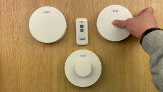 How to Setup SAFETECH SM Series Remote Control amp Interlinked Heat and Smoke Alarm Bundle [upl. by Igenia]