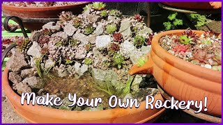 How To Make Your Own Mini Rock Garden Quick and Easy [upl. by Rona]