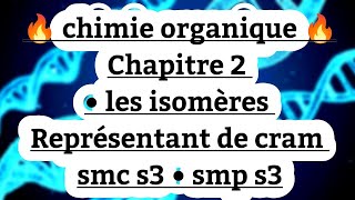 chimie organique • Chapitre 2 • les isomères • Représentant de cram [upl. by Consuelo]