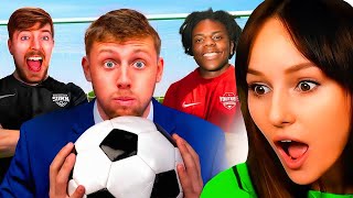 Freya Reacts to SIDEMEN NAME THE CHARITY MATCH PLAYERS [upl. by Larianna425]