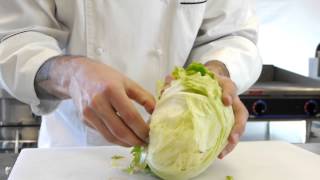 How to Cut Iceberg Lettuce  eTundra [upl. by Hedley858]