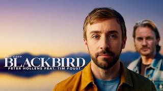 Peter Hollens ft Tim Foust  Blackbird Lyric Video [upl. by Aicekal]