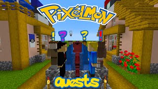 HOW DOES THE QUEST SYSTEM WORK IN PIXELMON REFORGED  MINECRAFT GUIDE [upl. by Imelda]