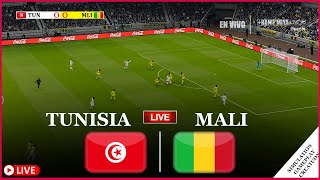 2024 بث مباشر مباراة تونس ومالي في كأس أفريقيا Tunisia vs Mali Live Match Simulation [upl. by Einahteb]