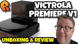 Victrola Premiere V1 Turntable Unboxing amp Review [upl. by Asinla]