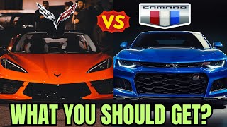 The ULTIMATE American SHOWDOWN 2024 Camaro ZL1 vs 2024 Corvette Stingray 1LT [upl. by Behnken]