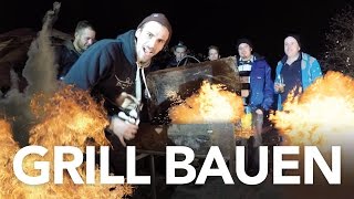 Grill bauen  Heimwerkerking Fynn Kliemann [upl. by Yendroc391]