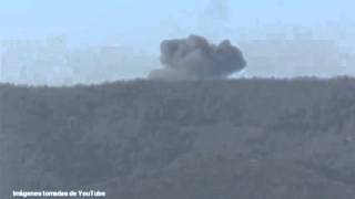 Aviones F16 turcas derriban bombardero ruso en la frontera con Siria [upl. by Gniw]