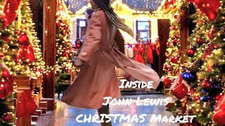 Inside John Lewis Christmas MARKET Vlogmass Day 6 [upl. by Evey]