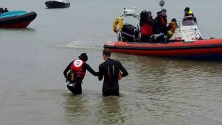 Christine Bleakley water skis across the Channel [upl. by Knorring]