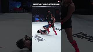 The Best female MMA fighter from Nepal [upl. by Zwiebel]