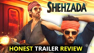 Shehzada Trailer Review  Kartik Nails It With Comedy amp जबरदस्त Action  Kriti Sanon Paresh Rawal [upl. by Aitsirk]