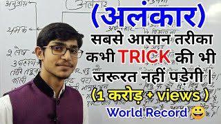 ALANKAR IN HINDI  अलंकार कभी भूल नहीं पाओगे  TRICK  MOHIT SHUKLA HINDI [upl. by Abrahams]