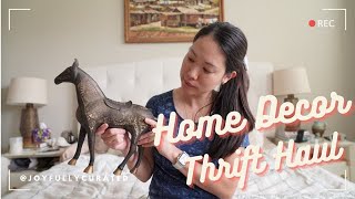 Home Decor Thrift Haul [upl. by Drallim]