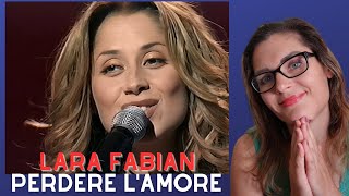 LucieV Reacts to Lara Fabian  Perdere lamore [upl. by Harmonie]