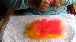 Simple feltmaking for beginners with Sue [upl. by Nagad478]