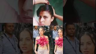 urfi Javed hairstyle😍UrfiJaved Hairstyles youtubeshorts shorts hack hairhack trending [upl. by Yzmar]