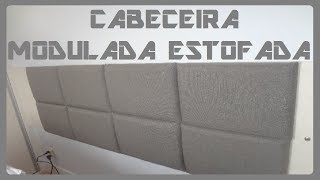 CABECEIRA MODULADA ESTOFADA [upl. by Ahsea]