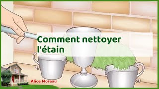 Étain brillant  guide complet pour nettoyer et faire briller vos objets en étain [upl. by Elkcim]