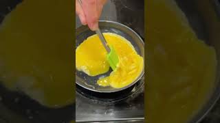 Fancy scrambled eggs food recipe [upl. by Farro]