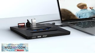 USB 30 TypeC External CD DVD RW Optical Drive DVD Burner DVD Review [upl. by Eirrak973]