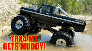 Traxxas TRX4 MT In Action [upl. by Adyeren]