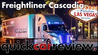 2019 CES Daimler presents new Freightliner Cascadia  Truck  Review  World Premiere  English [upl. by Anayia]