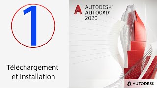 1 Formation AutoCAD Darija  Comment Téléchargert et Installer AutoCAD 2020 [upl. by Hilaria611]