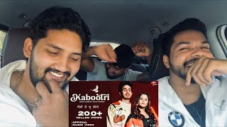 Kabootri  Diler Kharkiya  Anjali  NCR Boyz  New Haryanvi Song Reaction [upl. by Assital707]