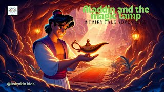 Aladdin and the Magic Lamp A Fairy Tale Adventure LearnKinKids [upl. by Luiza]